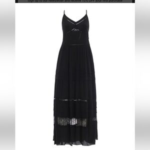 Twinset women lace maxi dress